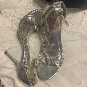 sparkly heels